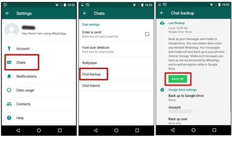 How To Take A Backup In Whatsapp Using Android