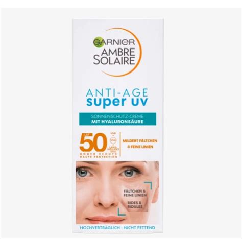 Kem Ch Ng N Ng Ch Ng L O H A Garnier Ambre Solaire Anti Age Super Uv