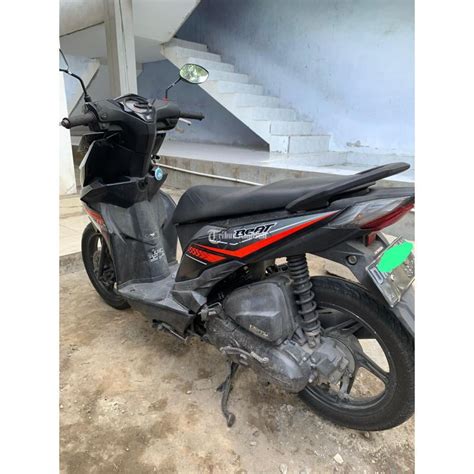 Honda Beat New Hitam Tahun Surat Lengkap Pajak Hidup Motor Terawat