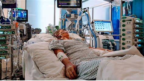 Blonde Girl In Coma In Hospital