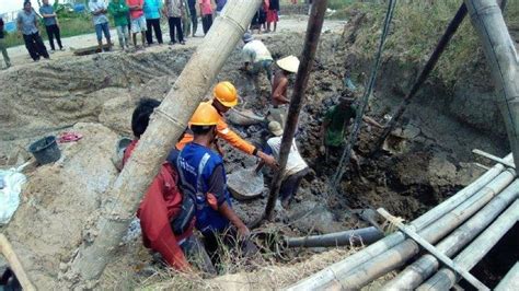 Innalillahi Penggali Sumur Tewas Tertimbun Longsoran Di Kudus