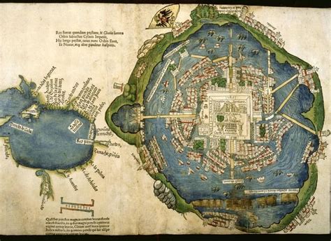 This Map Provided Europeans With Their First Image Of The Aztec Capital