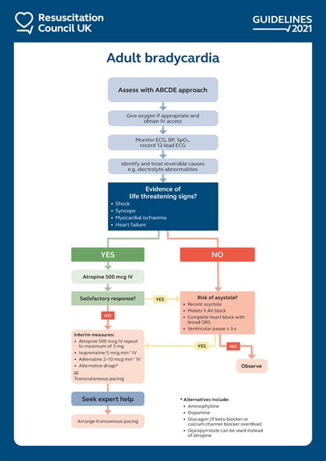 Bradycardia Algorithm Adult Bradycardia Give Oxygen If Free Hot