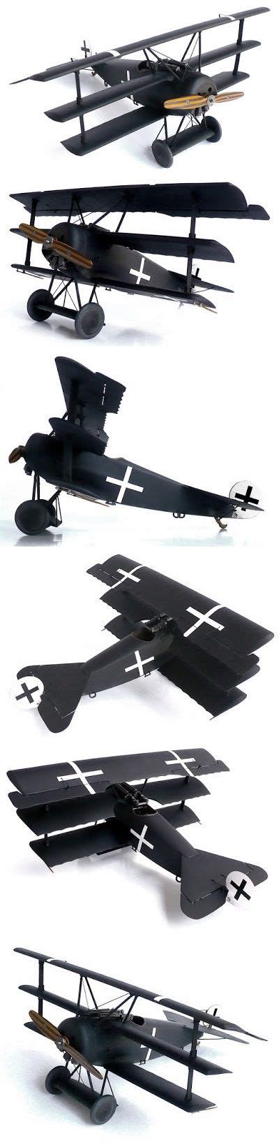 Revells 1 28 Scale Fokker Dr 1 Triplane This Aircraft Was Flown By Lt