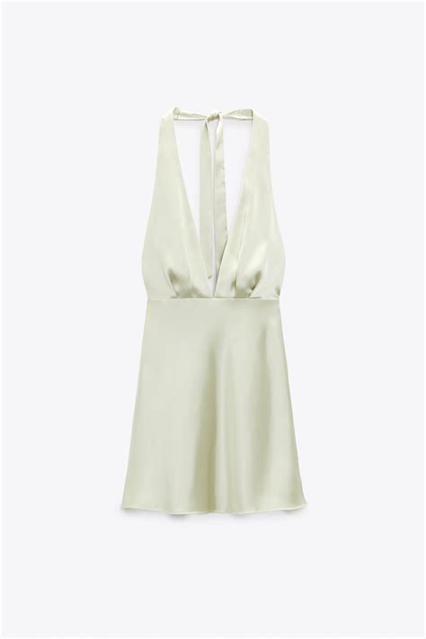 Zara Satin Effect Mini Dress Mall Of America®