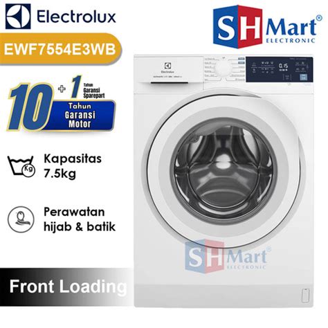 Promo Mesin Cuci Front Loading Electrolux Inverter Kg Ewf E Wb