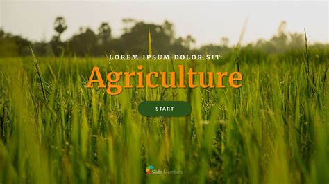 Agriculture Google Slides to PowerPoint|Industry