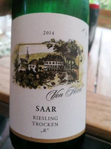 Von Hövel Saar Riesling Trocken R Vivino France