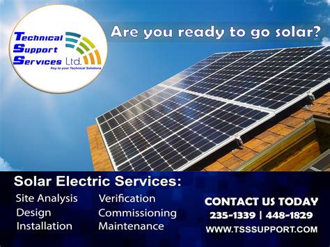 Solar Electricity – Technical Support Services Ltd.