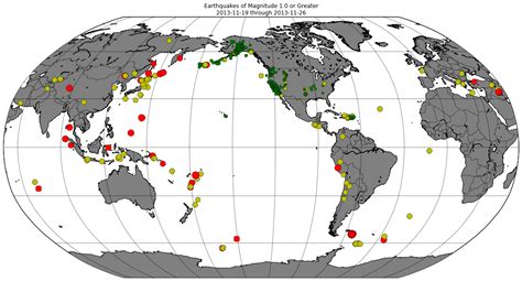 Visualization Mapping Global Earthquake Activity Csdn