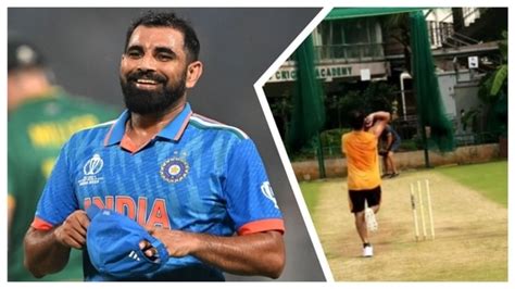 Mohammed Shami Closing In On Return As 2023 World Cup Hero Hits The