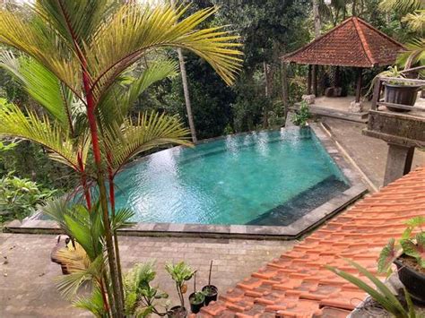 Dijual Villa Cantik View Sungai Dan Sawah Di Ubud Dekat Goa Gajah