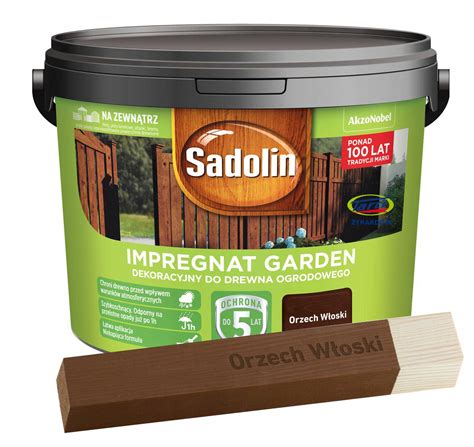 Sadolin Garden Impregnat Do Drewna Orzech W Oski Impregnat