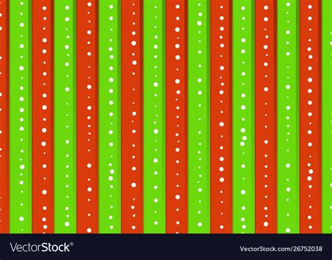 Christmas background with green and red stripes Vector Image