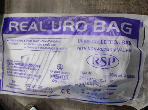 Disposable Urine Bag Economy Ml At Rs Piece Urine Bag In