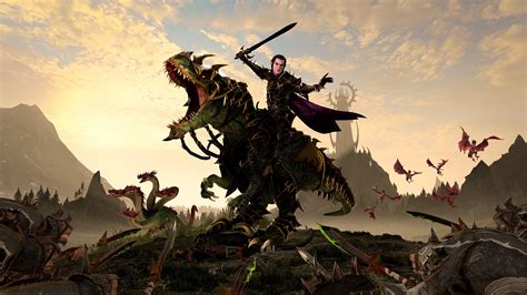 Total War Warhammer The Shadow And The Blade All The New Dark Elves