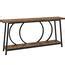 Byblight Turrella In Brown Rectangle Wood Console Table With