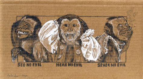 Three wise monkeys by BeastFromtheEast on DeviantArt