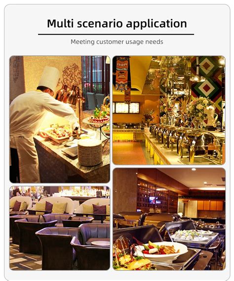 Catering Kitchenware Set Hot Pot Chafer Dishes Buffet Set Chafing Dishes Buffet Stove Food