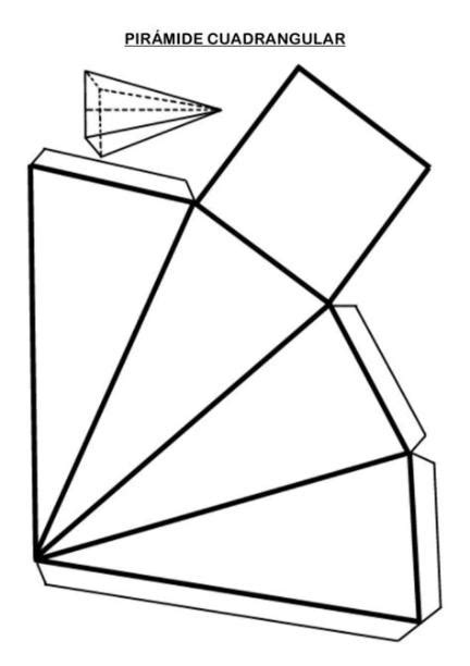 Cómo dibujar Una Piramide En Papel Paso a Paso Muy Fácil 2024