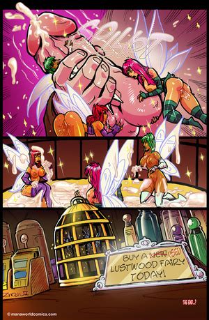 Horny Dude Playing With Small Fairies On His Cock XXX Dessert