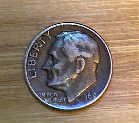 1969 D Roosevelt Dime Error Etsy