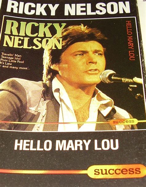 Ricky Nelson - Hello Mary Lou (Cassette) | Discogs