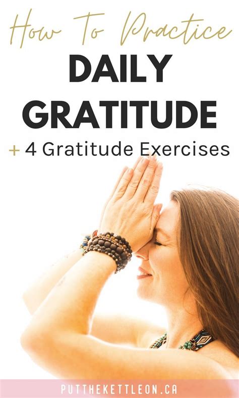 How To Practice Daily Gratitude Plus 4 Gratitude Exercises Gratitude