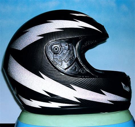 Lightning Reflective Decal Set Reflective Lightning Helmet