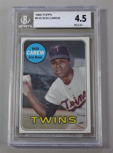 Rod Carew Topps Steeno Sports Memorabilia Collector And Dealer