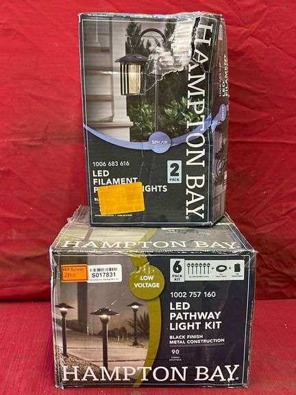 (2PCS) Hampton Bay Pathway Light Kit And Filaments Pathway Lights ...