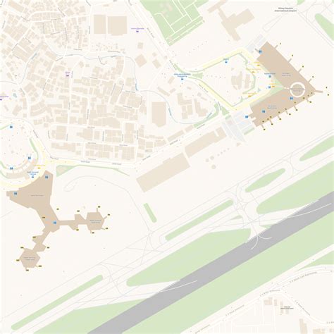 Ninoy Aquino International airport map | Manila (MNL) terminal overview