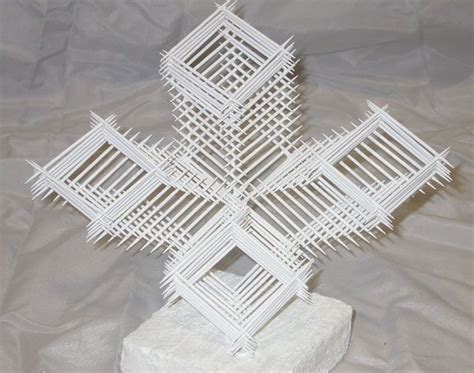 painted toothpicks  design repetition dynamic
