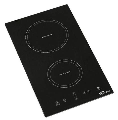 Fogao Cooktop Fischer 2q Por Inducao Mesa Vitroceramica 220v Cooktop