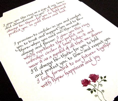 Romantic Wedding Vows For Him