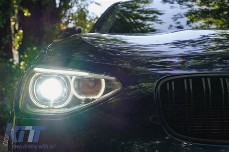 Led Drl Headlights Angel Eye Suitable For Bmw Series F F