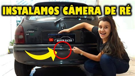 Como Instalar C Mera De R Nunca Mais Bata O Carro Dando R Youtube