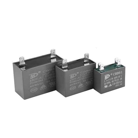 Factory Direct Price Cbb61 Start Capacitor 450V Fan Capacitor Sh