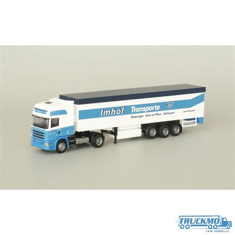 AWM Imhof Scania R 4 Topline Walking Floor Trailer 55098 TRUCKMO