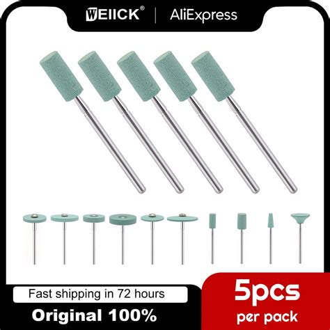 WellCK Pulidor Dental De 5 Piezas Cabezal De Molienda De Diamante De