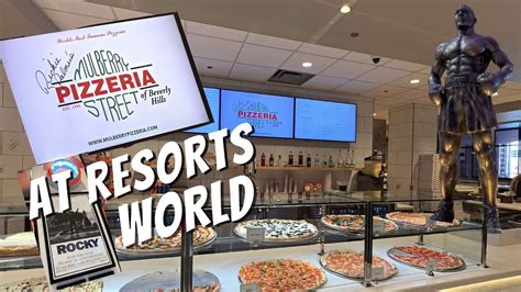 Inside Pizzeria Spot At Resorts World Las Vegas Mulberry Street New