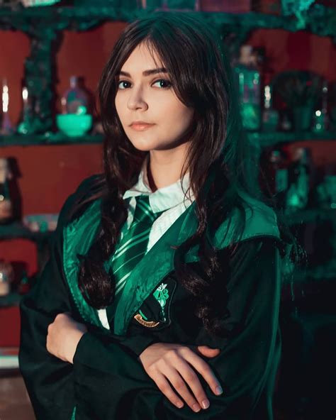 Ksenia Perova On Instagram “proud To Be A Slytherin 🐍 Do You Remember Andromeda Blacktonks In