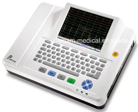 Hospital Use Inch Touch Screen Electrocardiogram Channel Ecg