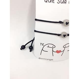 Par De Pulseiras Casal Amizade Flork Obrigada Por Me Aturar N O