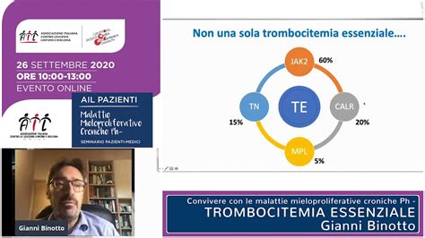 La Trombocitemia Essenziale Youtube