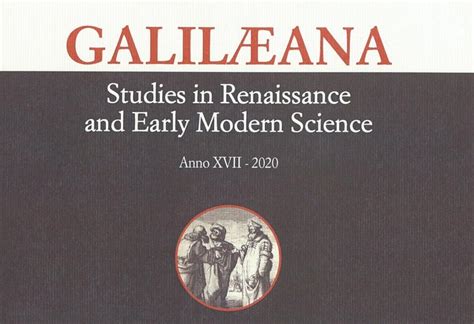 Museo Galileo On Twitter Uscito Il Fascicolo Anno Xvii Di