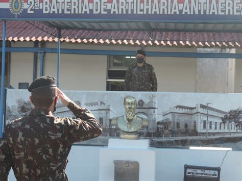 2ª Bateria de Artilharia Antiaérea Novos Soldados da Bateria recebem