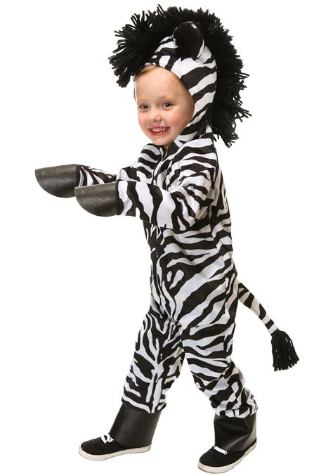 Wild Zebra Costume For Toddlers Toddler Animal Costumes