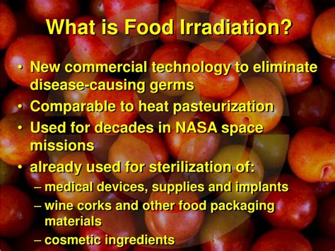 PPT - Food Irradiation Helping Improve Food Safety PowerPoint ... 