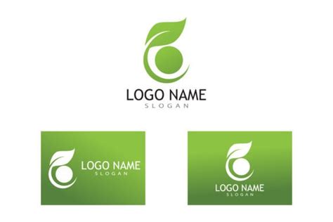 Green Leaf Nature Logo Design Graphic By Redgraphic · Creative Fabrica